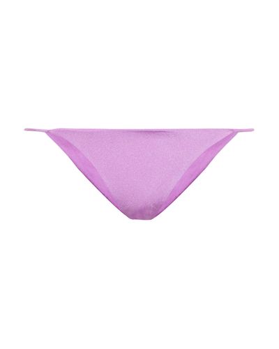 JADE Swim Exclusivo en Mytheresa - braga de bikini Micro Muse - Morado
