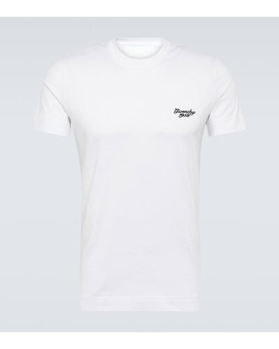 Givenchy Logo Cotton Jersey T-shirt - White