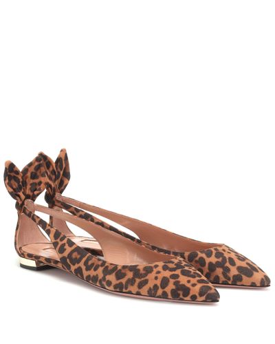 aquazzura deneuve ballet flats
