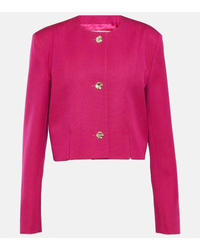 Nina Ricci Wool Jacket - Pink