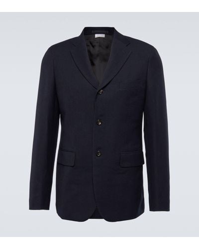 Comme des Garçons Cotton-blend Suit Jacket - Blue