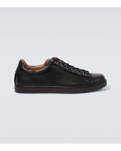 Gianvito Rossi Leather Low-top Trainers - Black