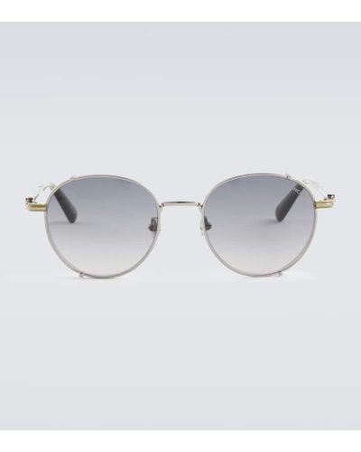 Moncler Round Sunglasses - Metallic