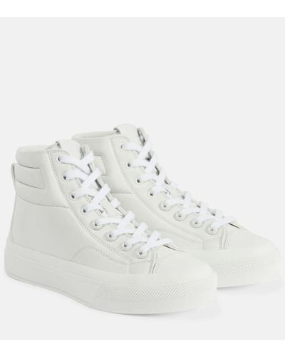 Givenchy City Leather Sneakers - White