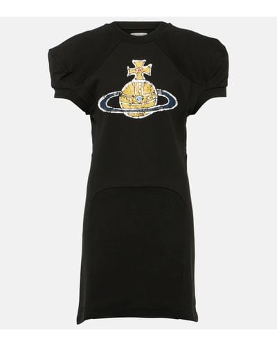 Vivienne Westwood Time Machine Football Dress - Black