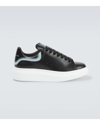 Alexander McQueen Black/silver Oversize Sneaker