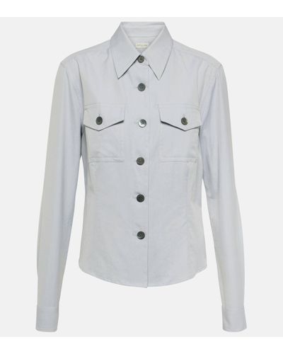 Dries Van Noten Cotton Shirt - Grey