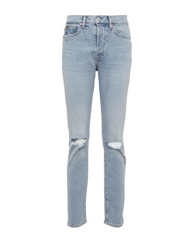 Polo Ralph Lauren Jeans slim a vita alta - Blu
