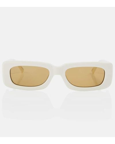 The Attico X Linda Farrow gafas de sol Mini Marfa - Neutro