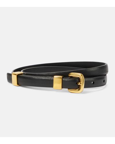Altuzarra Leather Belt - Black