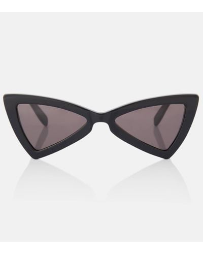 Saint Laurent Sl 207 Jerry Cat-eye Sunglasses - Brown