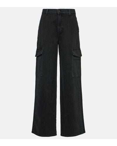 7 For All Mankind Jeans Cargo Scout - Nero