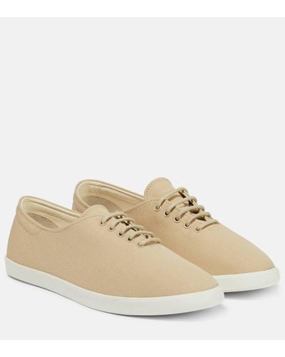 The Row Canvas Low-top Trainers - Natural