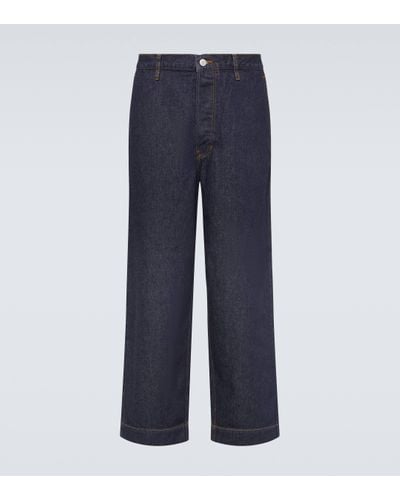 Dries Van Noten Straight Jeans - Blue