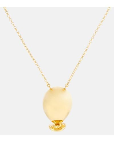 Loewe Collana Balloon in argento sterling - Metallizzato