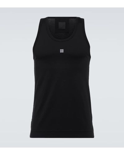 Givenchy Tank top in cotone - Nero