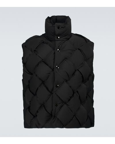 Bottega Veneta® Men's Padded Denim Jacket in Mid Blue. Shop online now.