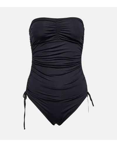 Melissa Odabash Strapless Swimsuit - Blue