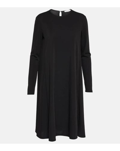 Max Mara Miniabito Quarto in jersey - Nero