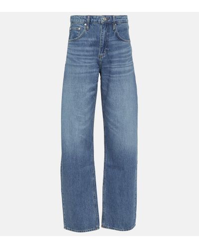 FRAME Barrel Jeans Extra Long - Blau