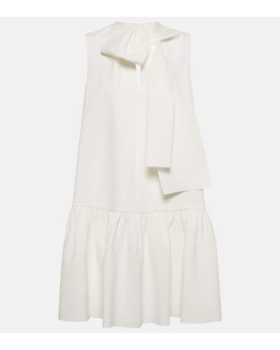 ROKSANDA Bridal Petra Bow-detail Minidress - White