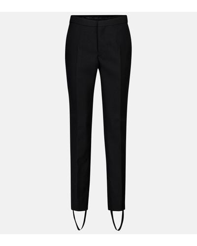 Wardrobe NYC Release 05 High-rise Wool Trousers - Black