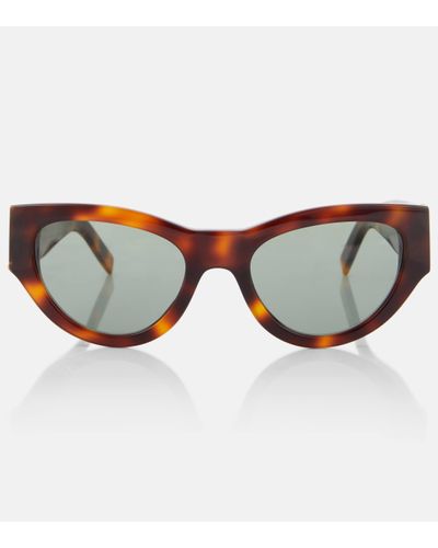 Saint Laurent Sl M94 Cat-eye Sunglasses - Brown