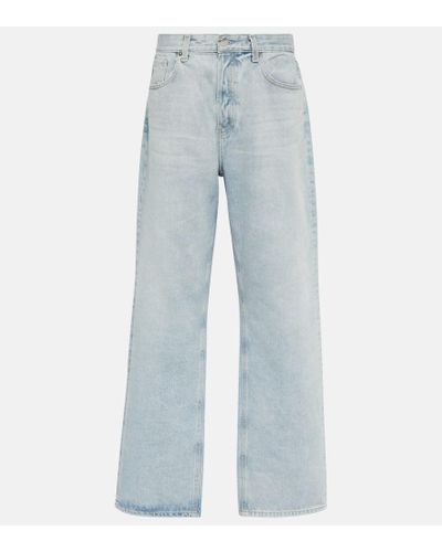 AG Jeans X EmRata jeans Clove de tiro medio - Azul