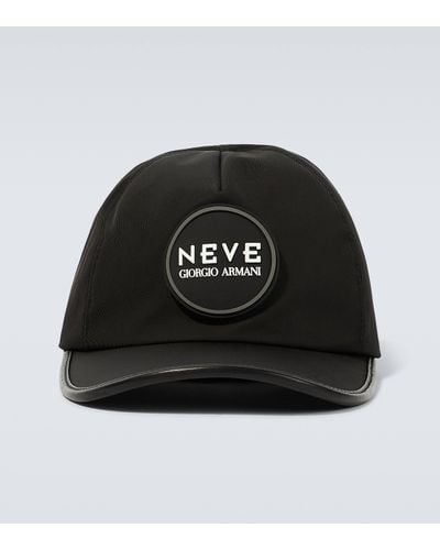 Giorgio Armani Casquette Neve - Noir