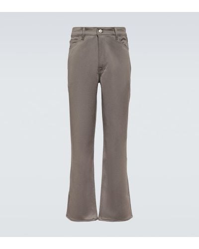 Our Legacy Flared Wool Pants - Gray