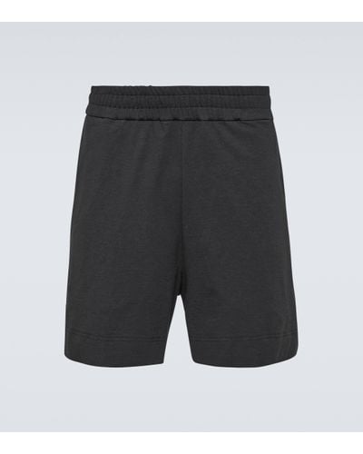 Jil Sander Cotton-blend Shorts - Grey