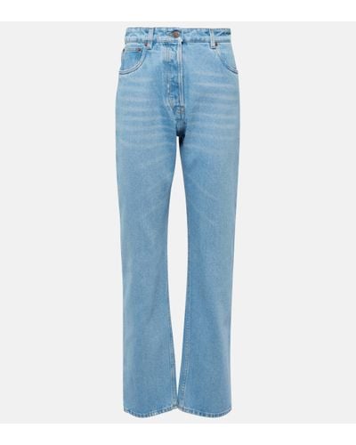 Prada High-rise Straight Jeans - Blue