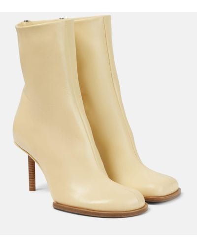 Jacquemus Stivaletti Les Bottines Rond Carre - Neutro