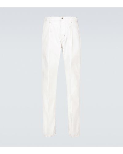 Tom Ford Lewes Selvedged Jeans - White