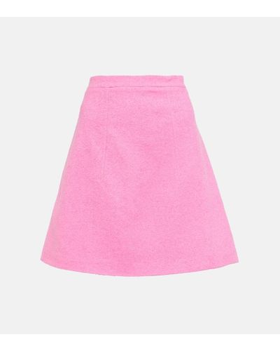 Patou Minifalda en mezcla de algodon - Rosa