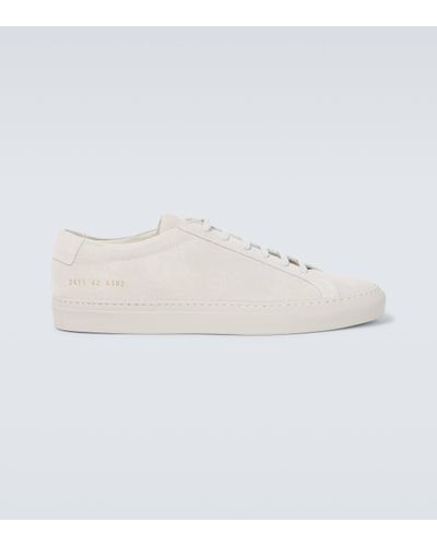 Common Projects Original Achilles Suede Trainers - White