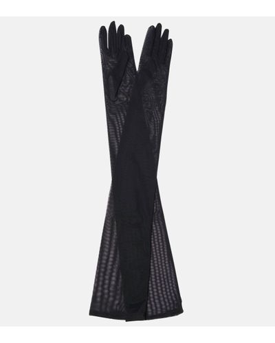 Dolce & Gabbana X Kim – Gants en tulle - Noir