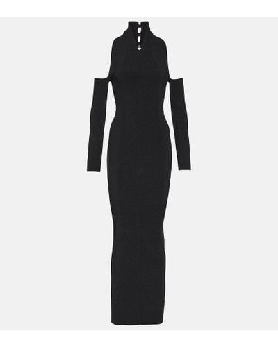 Khaite Sutton Cutout Gown - Black