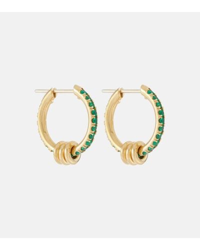Spinelli Kilcollin Ara 18kt Gold Earrings With Emeralds - Metallic