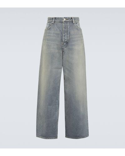 Balenciaga Jean ample - Gris