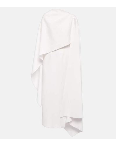 ROKSANDA Novia - vestido Demetria con capa - Blanco