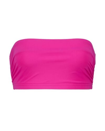 Karla Colletto Basic Bandeau Top - Pink
