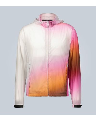 Prada Lightweight Hooded Jacket - Multicolour