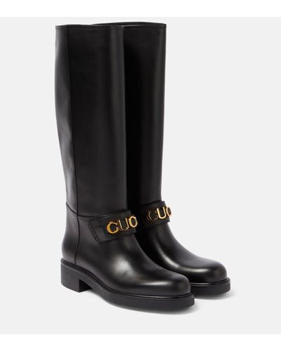 Gucci Lug Boots - Black