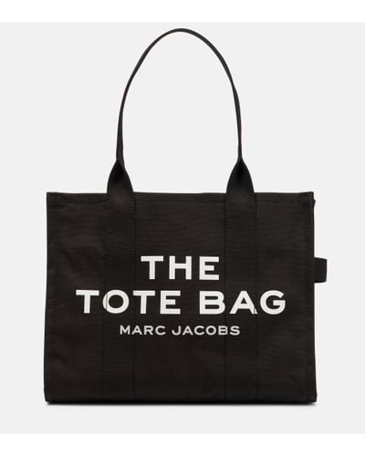 Marc Jacobs S le grand sac fourre-tout noire en toile noire