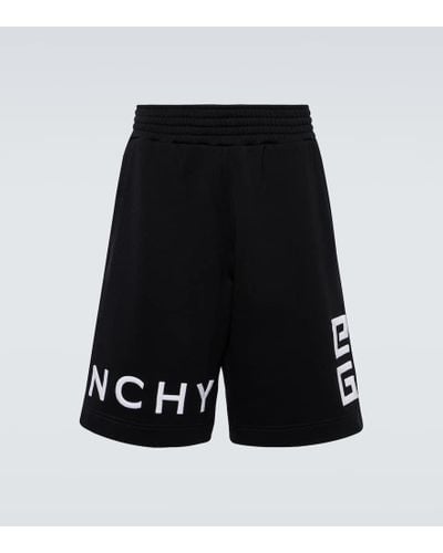 Givenchy Bermuda-Shorts 4G aus Fleece - Schwarz