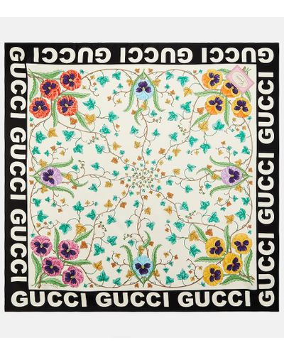 Gucci Tuch aus Seide - Grün