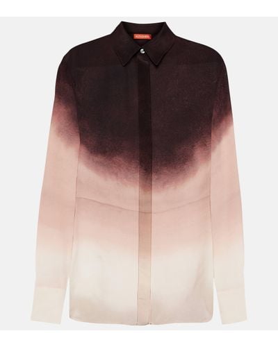 Altuzarra Chika Silk Shirt - Multicolour