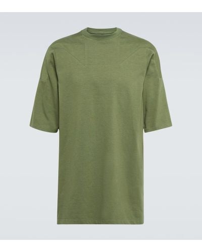 Rick Owens T-shirt in cotone - Verde