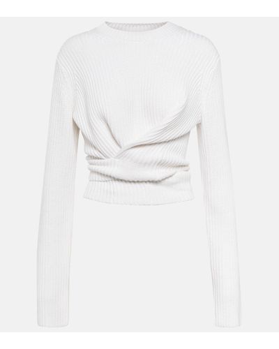 Proenza Schouler White Label Cotton And Cashmere Jumper